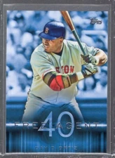 2015 Topps Free Agent 40 David Ortiz Boston Red Sox #F40-6