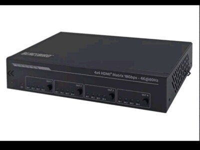 NEW Blackbird 4K 4x4 HDMI Matrix HDR 18Gbps 4K@60Hz