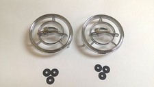 1965 1966 Chevy Impala Front Fender Emblems Pair Emblem