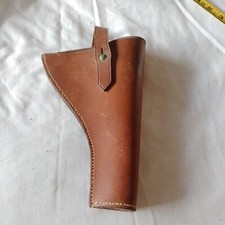 VINTAGE RARE LEATHER GUN HOLSTER-UNSURE OF APPLICATION-AWESOME LOOK-FAST SHIP