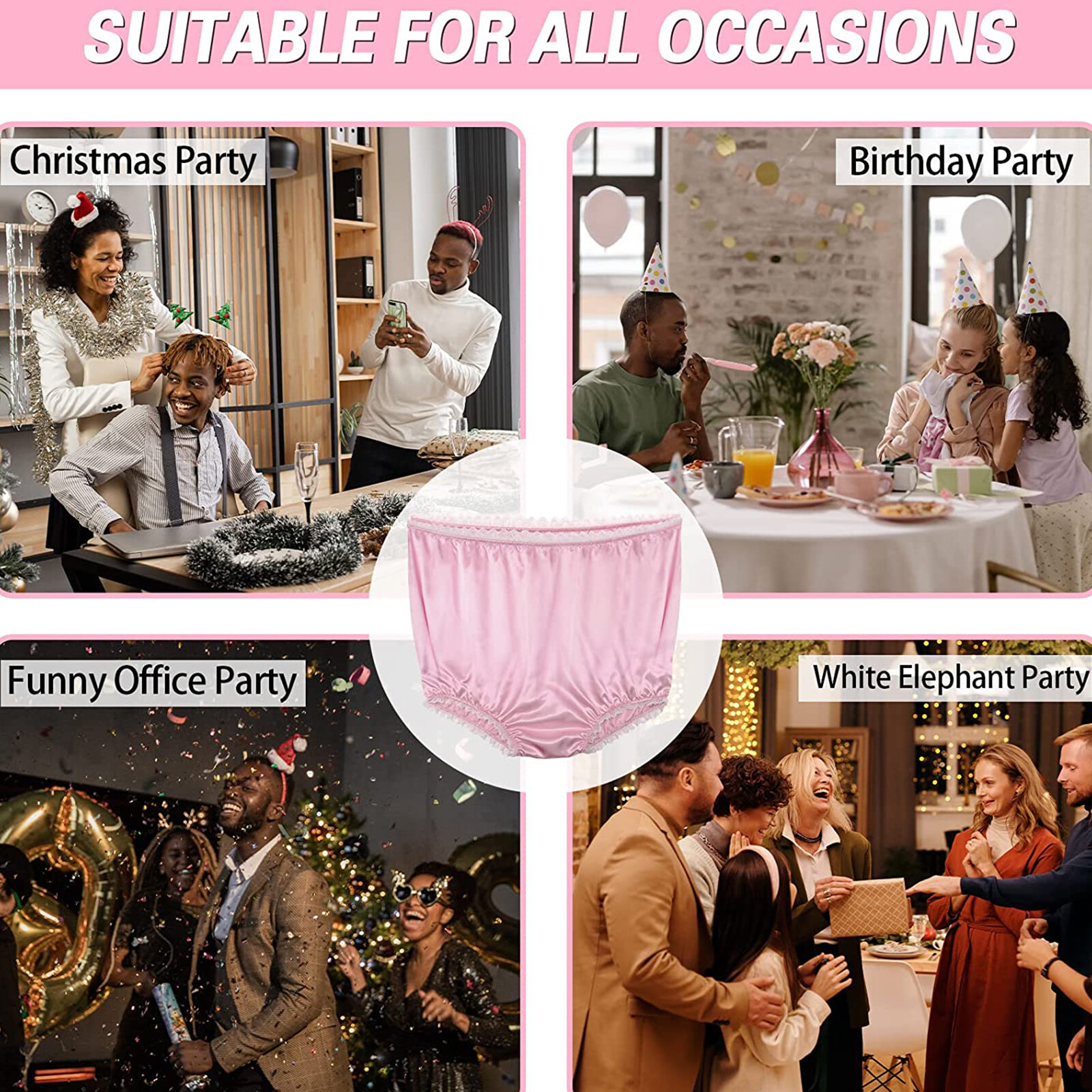 Funny Joke Gag Prank JUMBO BIG MOMMA UNDIES UNDERWEAR Giant Grand Mama