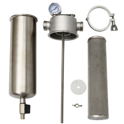 Front Filter High Flow 8000L/h Waterway Filter Protector Stainless Steel