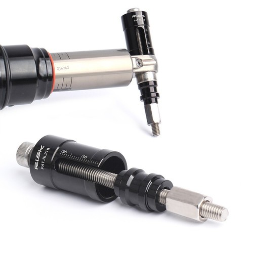Douille De Vélo Aluminium 22-68 Mm - Pour Amortisseur Arrière VTT, Route, BMX - Noire