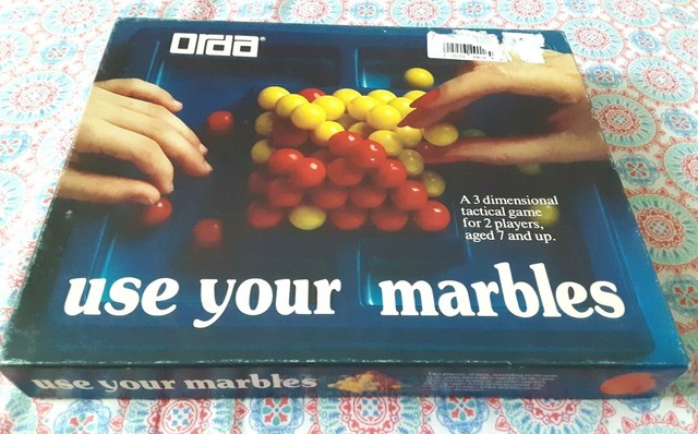 Vintage Orda Use Your Marbles Game Complete Rare EBay