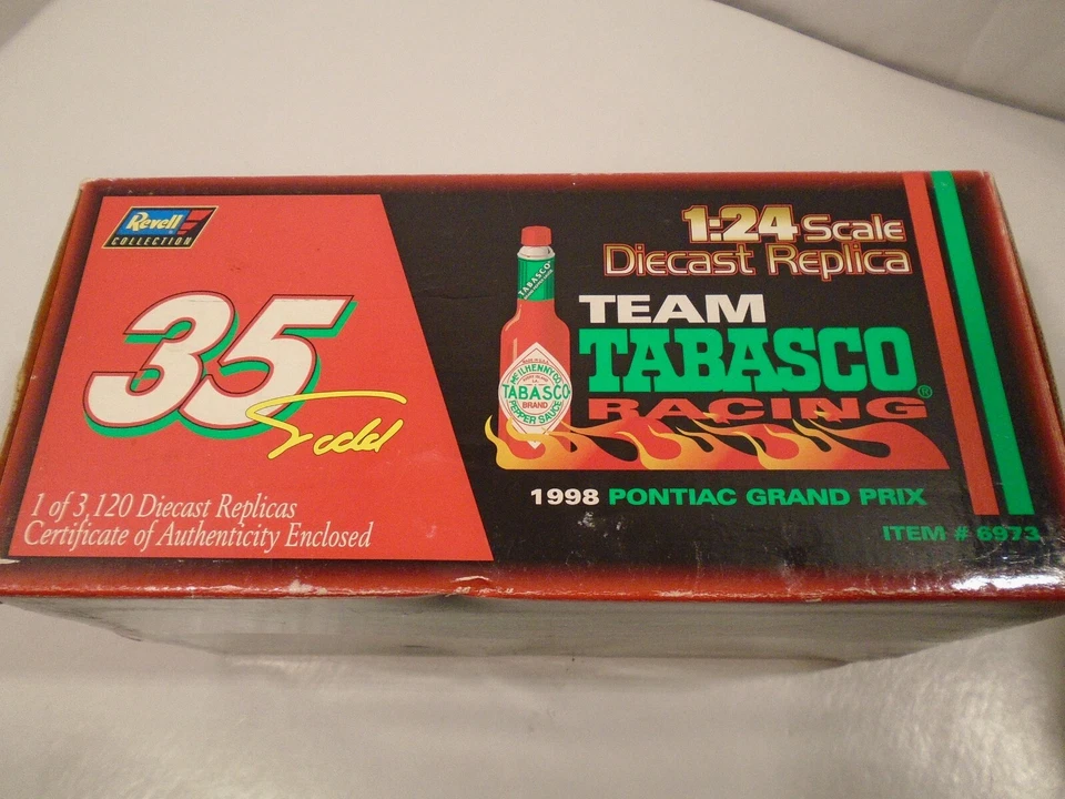 Revell 1:24 ~ 1998 #35 Pontiac Grand Prix команды Tabasco гонки литая копия #6973 - Изображение 2 из 4