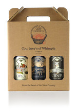 Courtney's Cider Traditional Gift Box 3 x 500ml Bottles Devon Cider, Fathers Day
