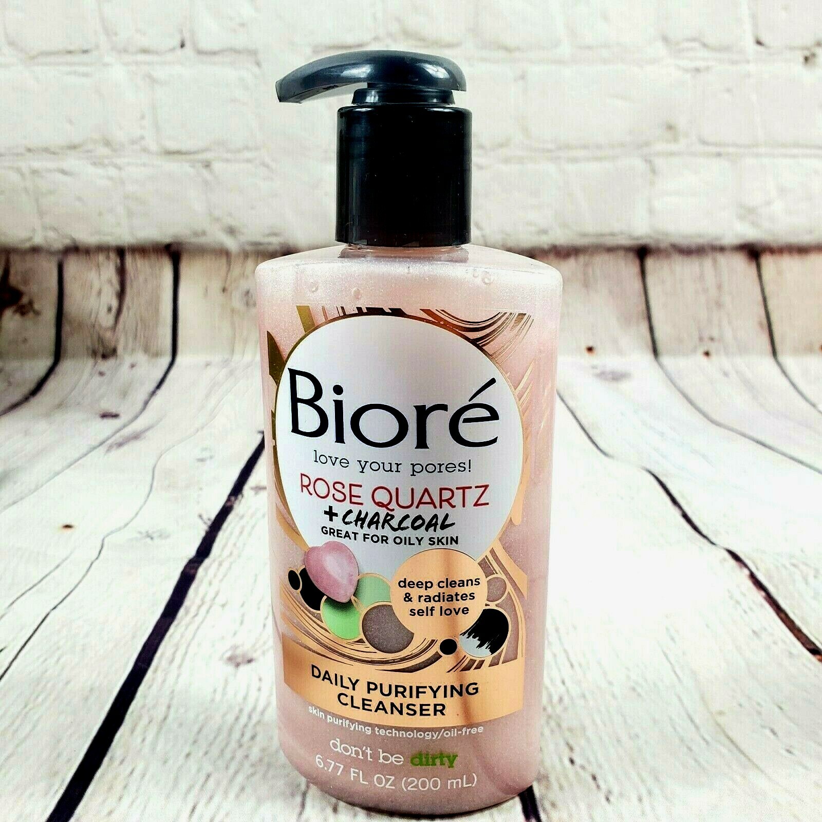 biore rose quartz cleanser 200ml