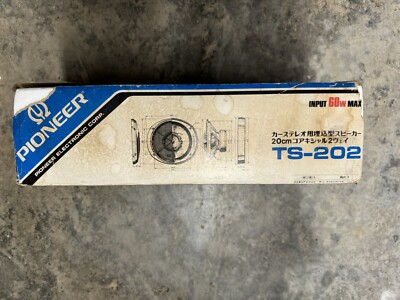 Vintage NOS Pioneer Ts 202 NIB TS-202 Speakers 20cm RARE set
