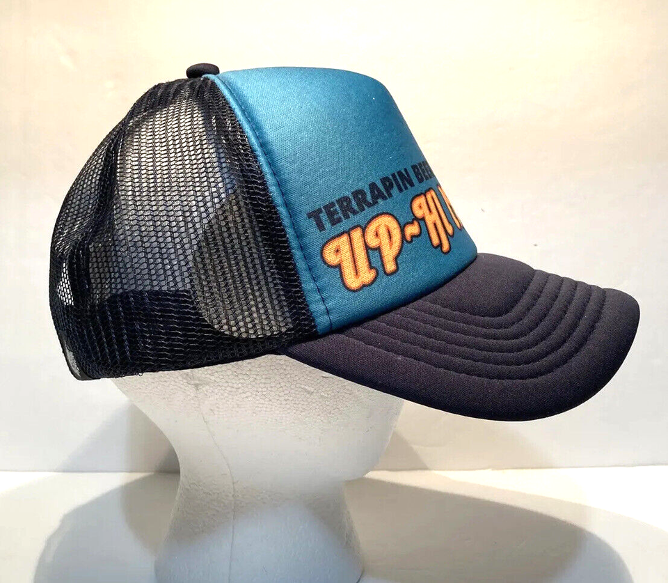 Visière Terrapin Beer Athens GA - Bleu Marine - 100% Coton - Réglable - Occasion