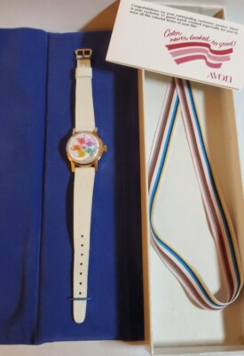 Vintage 79 Le Jour Color Wheel Watch Avon Excellent Working 