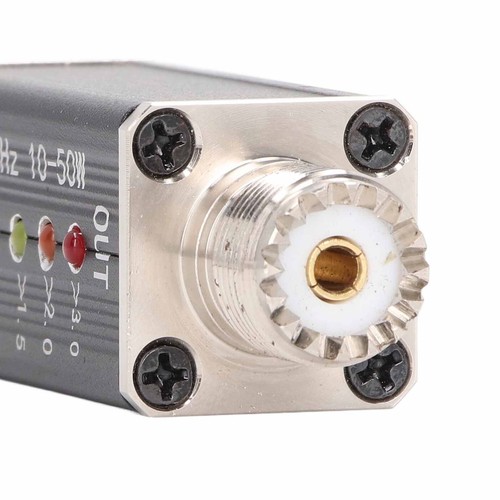 Mini SWR Meter For Antenna Radio With LED Indicator Battery Low Power - Zdjęcie 4 z 12