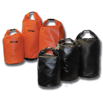 MEDIUM DRY BAG HIGHLANDER WASSERDICHTE PACK SACK WANDERN CAMPING SEGELN 30L SCHW
