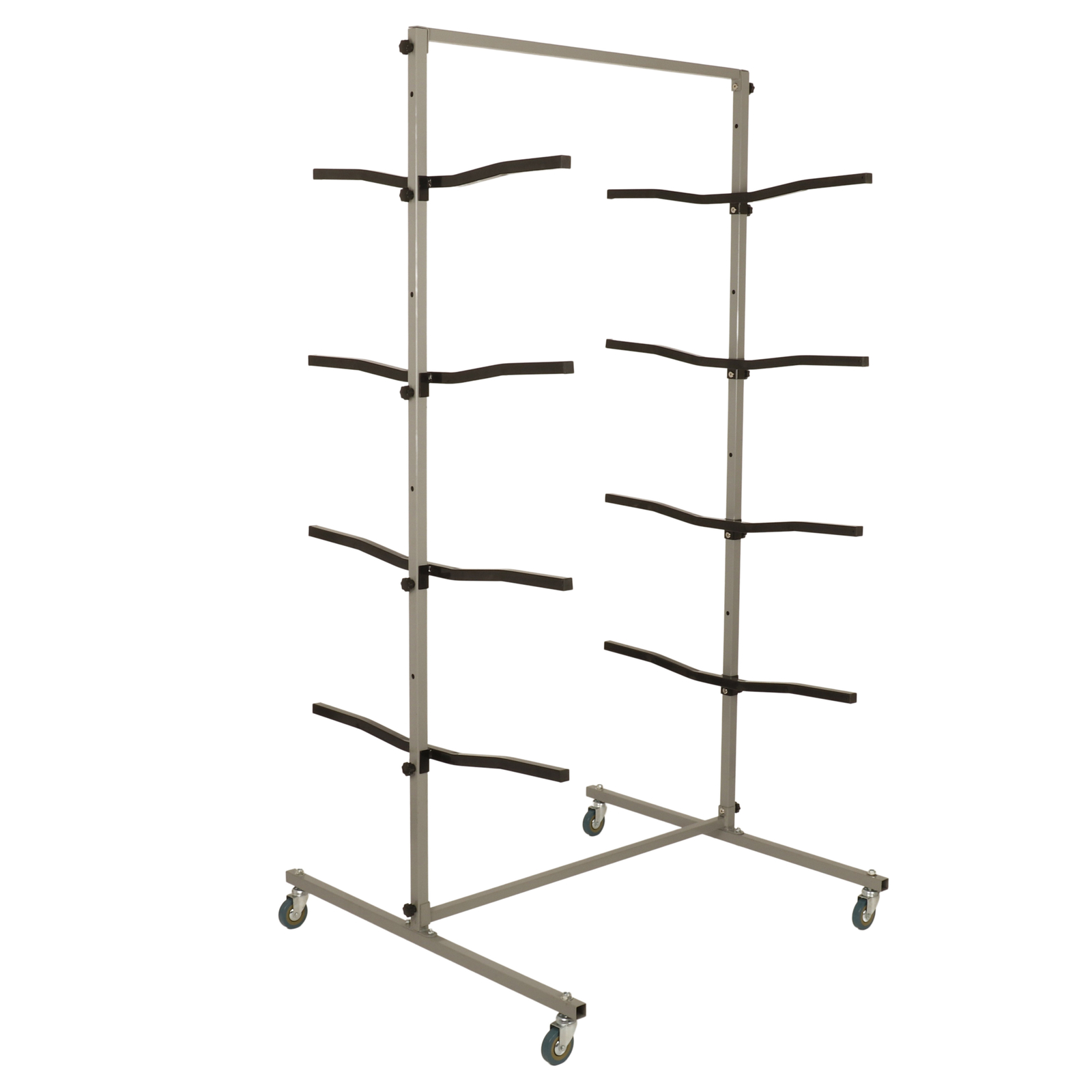 Adjustable 8 Places Bumper Rack Double Side Auto Paint Rack Holder