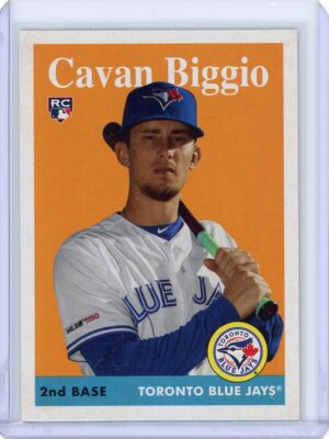 2019 TOPPS ARCHIVES RC ROOKIE CAVAN BIGGIO #27 BLUE JAYS MINT 