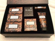 BEEKMAN 1802 FALLING LEAVES Goat Milk BOUNTY BOX  - Soap LipBalm Cream  NEW