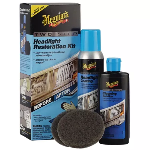 Meguiar's® Two Step Headlight Restoration Kit, Made in USA #MG-G2970