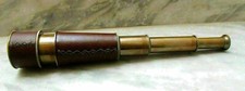 Vintage Messing Fernglas Teleskop - Handgefertigtes maritimes Piratenfernrohr...