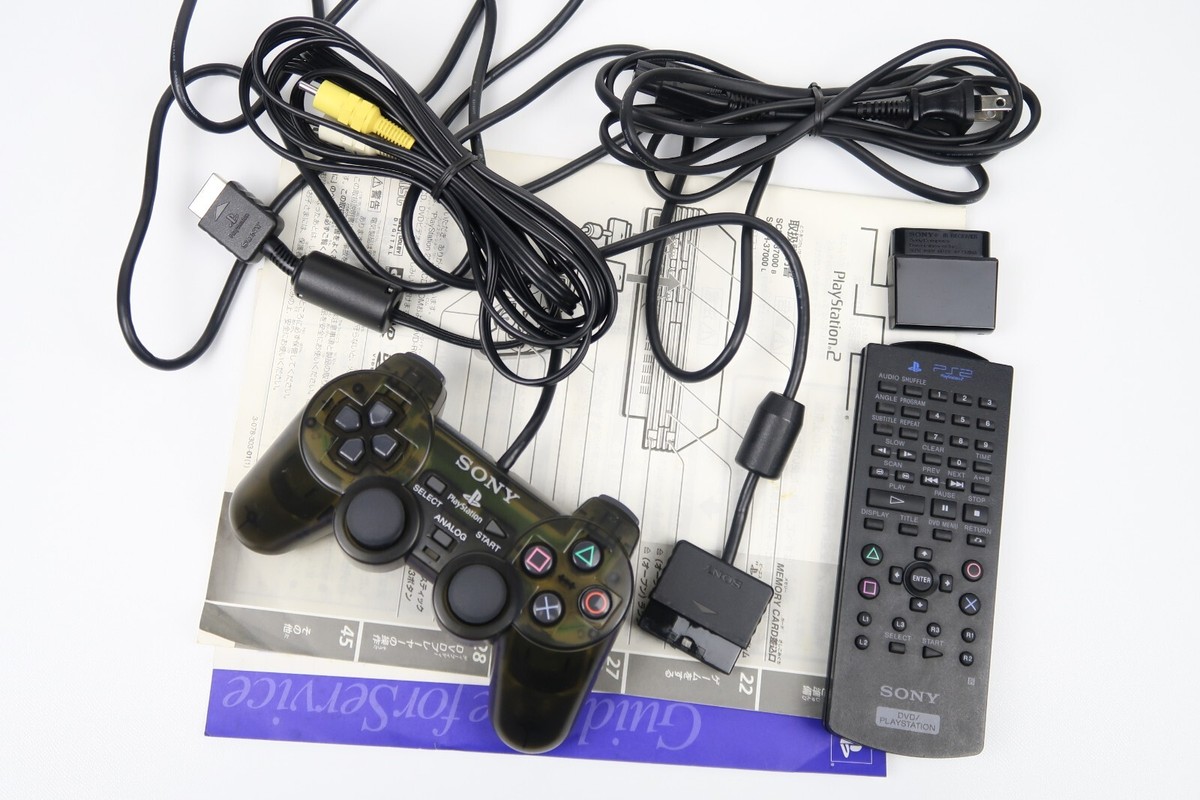 SONY PlayStation 2 PS2 ZEN BLACK Console SCPH-37000 Box SONY PlayStation 2 PS2 ZEN BLACK Console SCPH-37000 Box