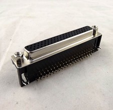 10x D-SUB DB62 62Pin Female Right Angle PCB Solder Cable Adapter Connector 3 Row