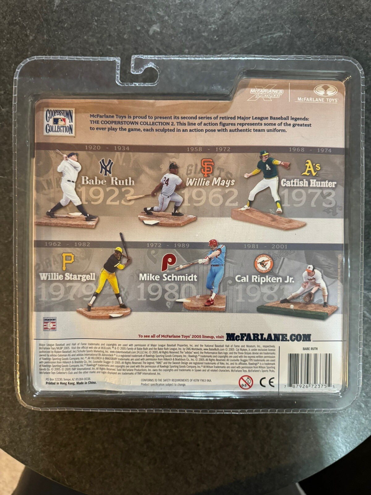 Babe Ruth - 2005 McFarlane Cooperstown Collection MLB Figure | eBay