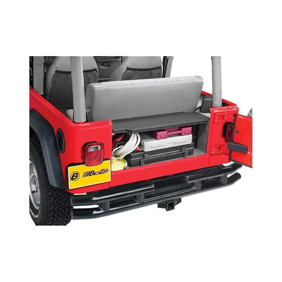 Wrangler Hidden Trunk Box, Lockable Storage, Easy Assembly, 97,06 Jeep Foto 2 de 2