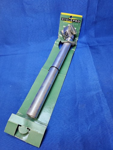 NOS Vintage Cycle Pro Silver Kalin Bicycle Seatpost 26.2mm / 270mm NL