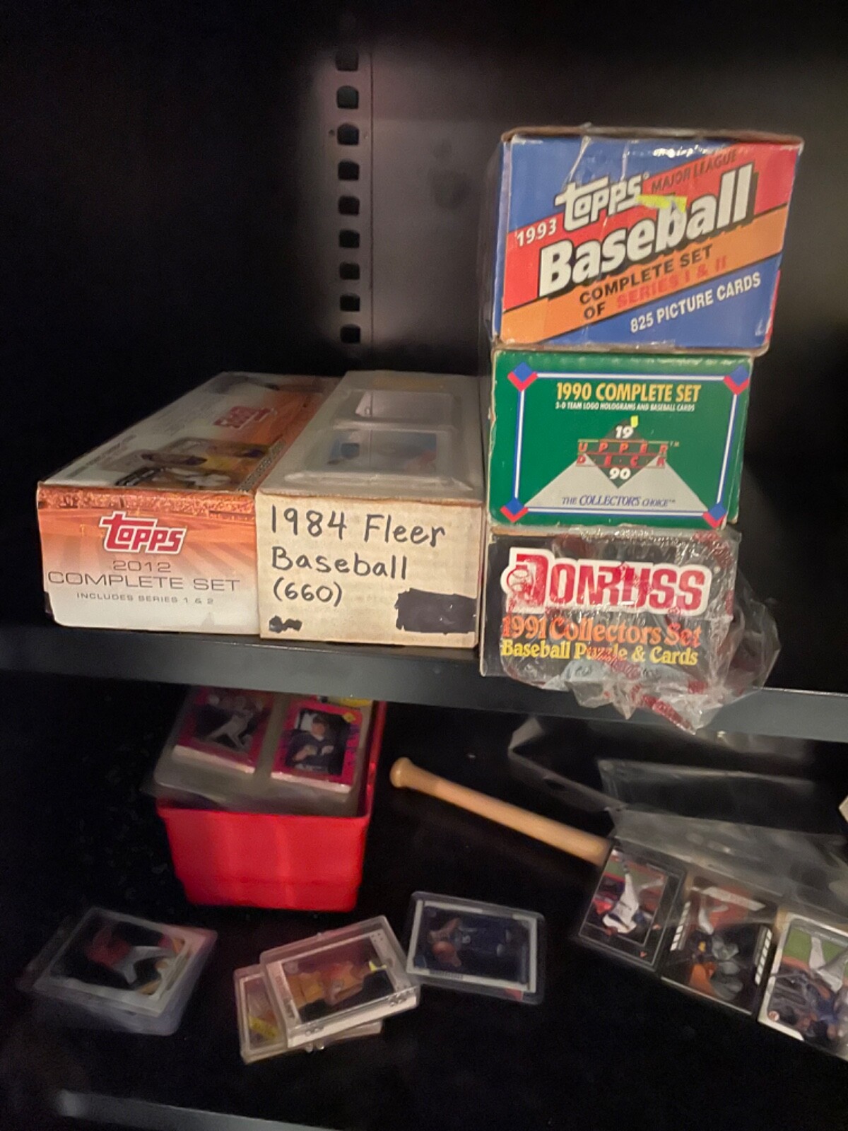 baseball card sets lot eBay