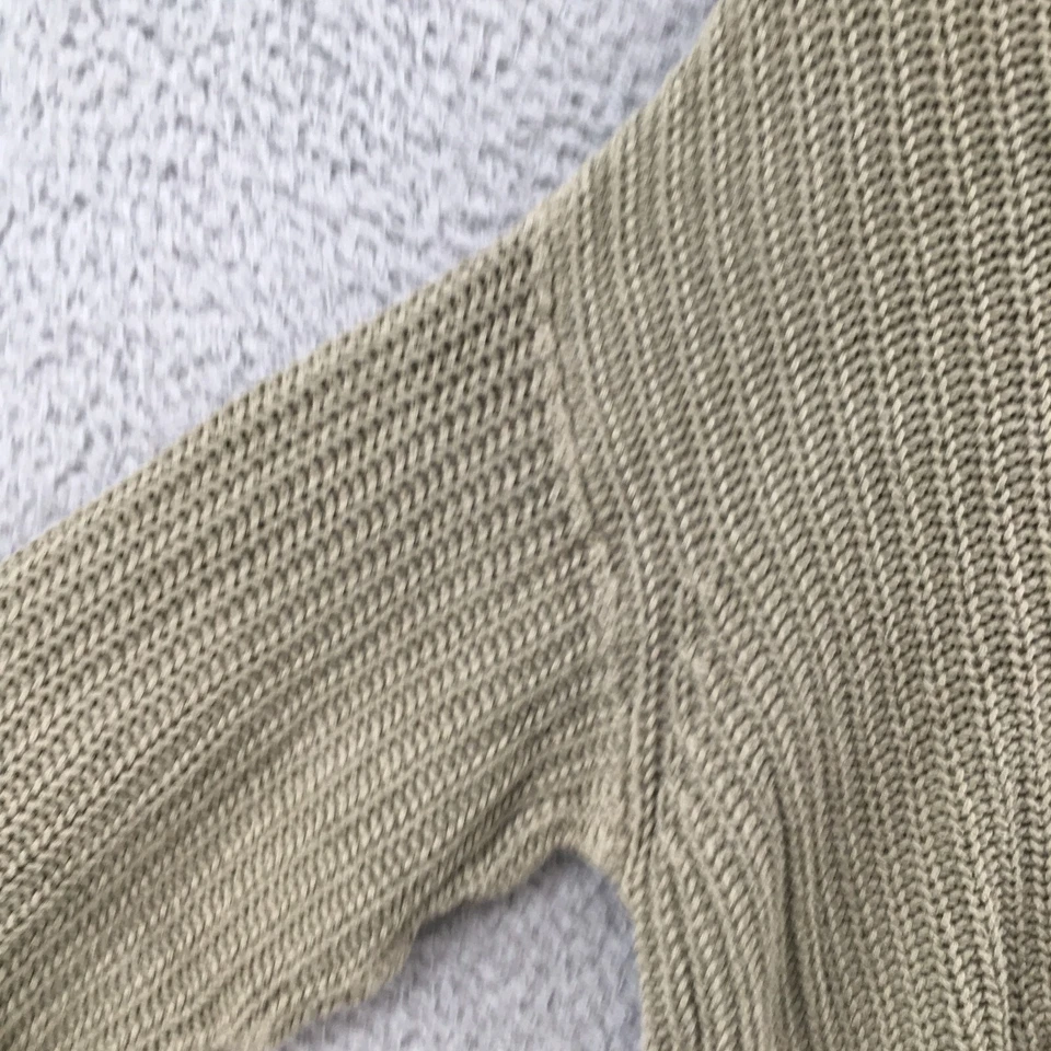 Suéter Victorias Secret ROSA Mujer S Verde Recortado Tejido Sudadera con Capucha Manga Larga Foto 4 de 4