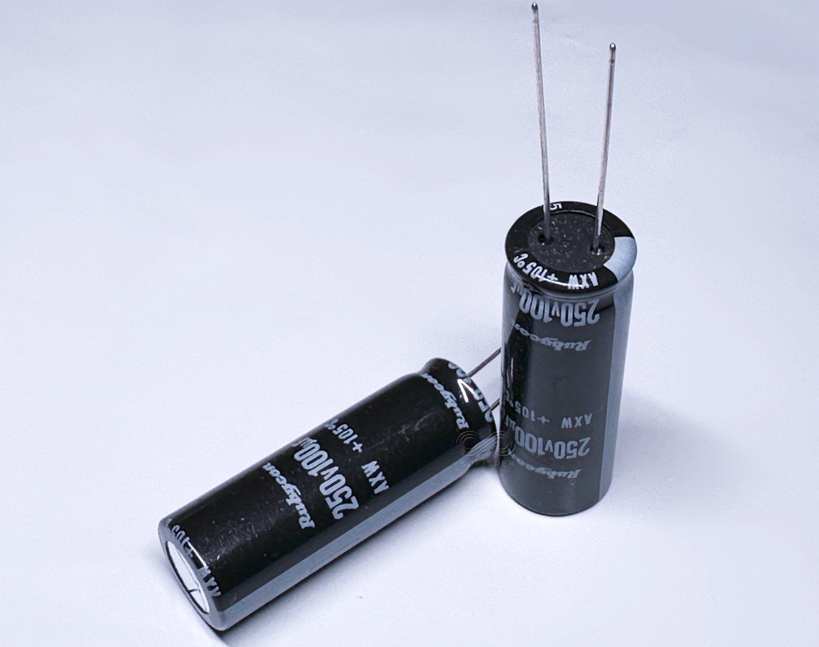 5PCS Rubycon 100uF 250V Radial Electrolytic Capacitor 250AXW100MEFC12X35