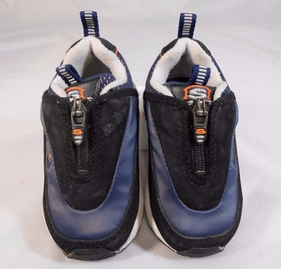 skechers zip up shoes