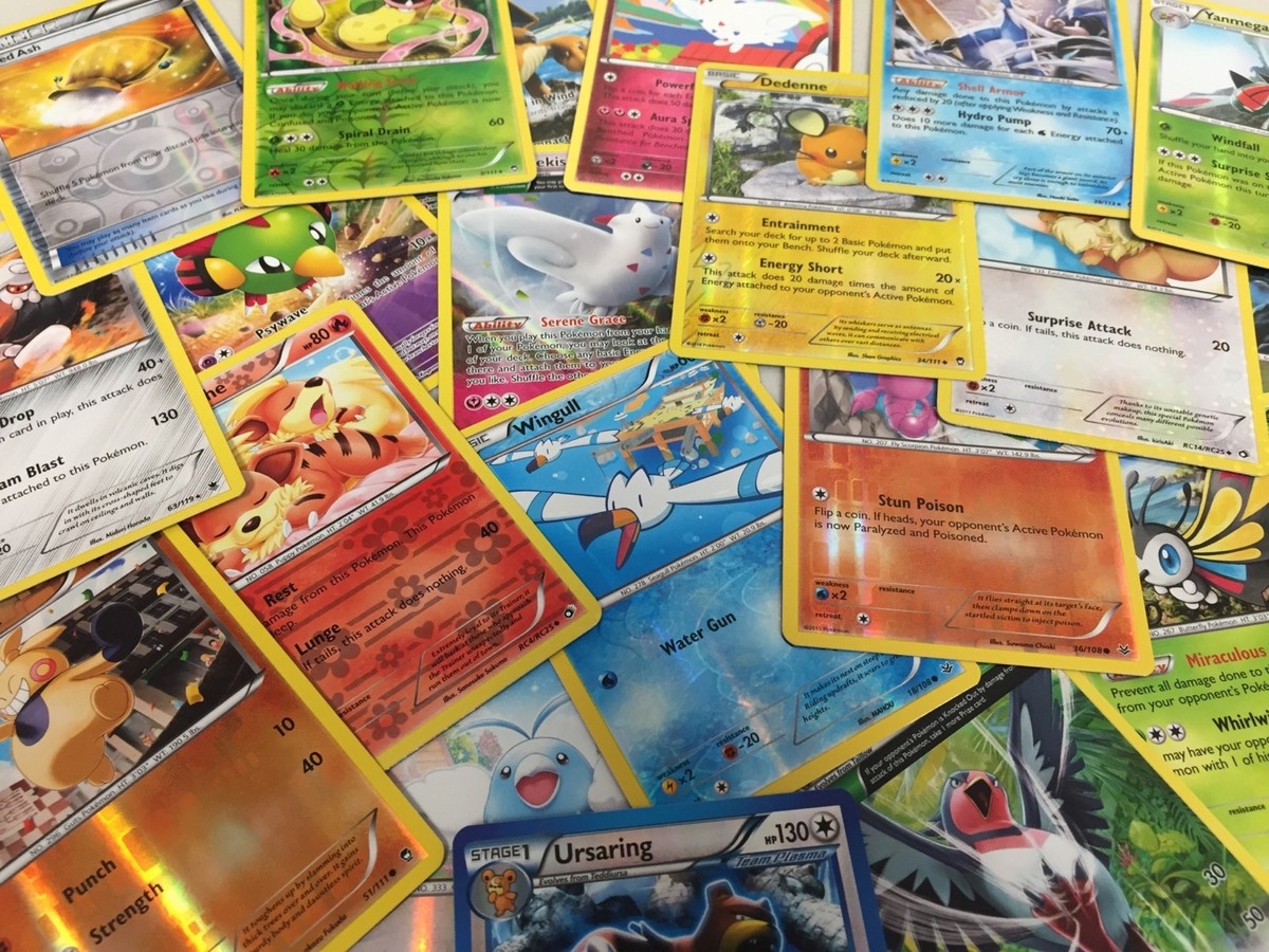 Pokemon TCG TRADING CARDS : 25 HOLO & SHINY POKEMON MIX LOT | eBay