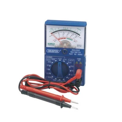 Draper Pocket Analog Multimeter 37317 - inklusive Sonden und 1 Jahr Garantie