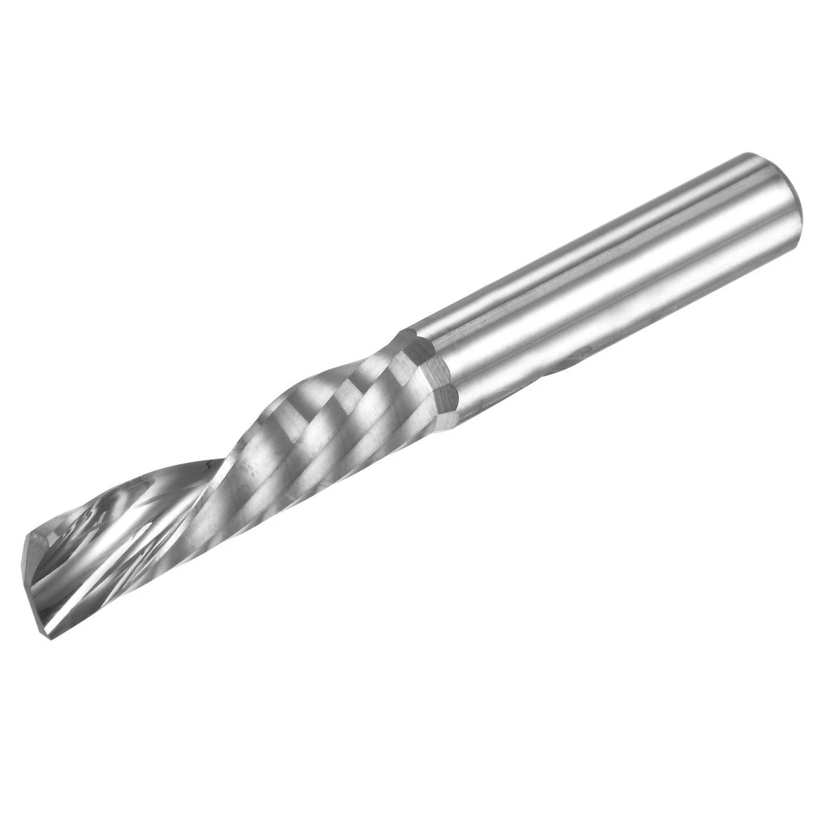 6mm Shank 6mm x 25mm Carbide 1 Flute Left Hand End Mill CNC Router