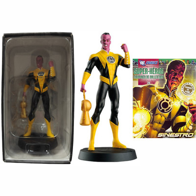 DC Comics Superheld Sinestro 28 Figurine Zinn Sammlung Eaglemoss Comic Film TV