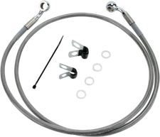 Drag Specialties 1741-2640 Extended Stainless Steel Front Brake Line Kit