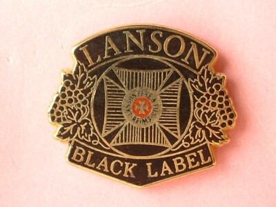 PIN'S CHAMPAGNE - LANSON BLACK LABEL