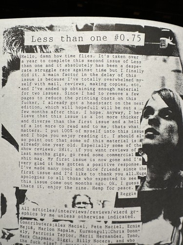 LESS THAN ONE ZINE METAL GRAND BELIAL’S KEY GRAVE ENTOMBED CARNAGE PARADISE LOST - Picture 20 of 24