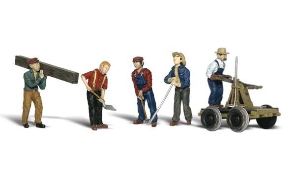 Woodland Scenics Gauge 0 / O 'Railroad Worker with Handcar' Article: A2747