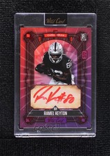 2024 Wild 5 Card Draw Red/Purple Red Foil 2/2 Ramel Keyton Rookie Auto RC 1co7. rookie card picture