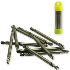 VCT 10pc 1/8" Double Ended Cobalt M35 Drill Bit Set 1/8 in