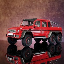 AUTOart  1/18 Mercedes-Benz G63 AMG 6X6 Simulation Model Gift Ornament