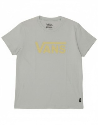Vans Jungen Grafik T-Shirt Oberteil 7-8 Jahre Small blau AA12