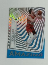 Nikola Jokic 2020-21 Panini Illusions Amazing Acetate Sapphire Blue #6 Nuggets