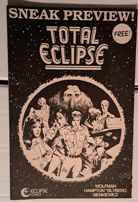 Total Eclipse Sneak Preview #2 Miracleman Airboy Eclipse Comics 1988