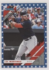 2019 Panini Donruss Variation Independence Day JD Martinez (Dark Jersey) #62 5hy