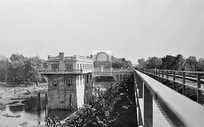 Staley Pump House Decatur Illinois IL - Reprint