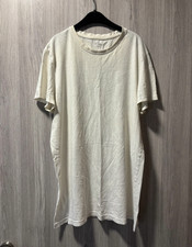     Weißes Oversized T-Shirt Basic Shirt Her...