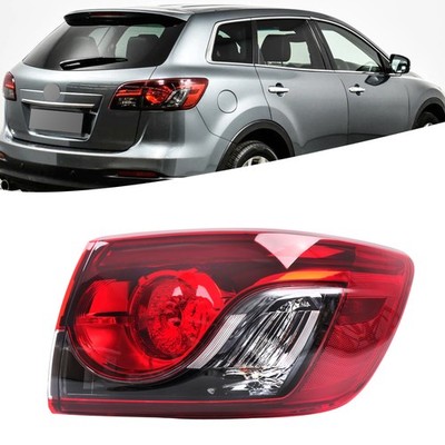 Silscvtt Passenger Outer Tail Light Assembly For Mazda CX-9 2013-15 Halogen 1PCS