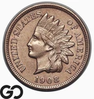 1908 Indian Head Cent Penny, Choice BU++