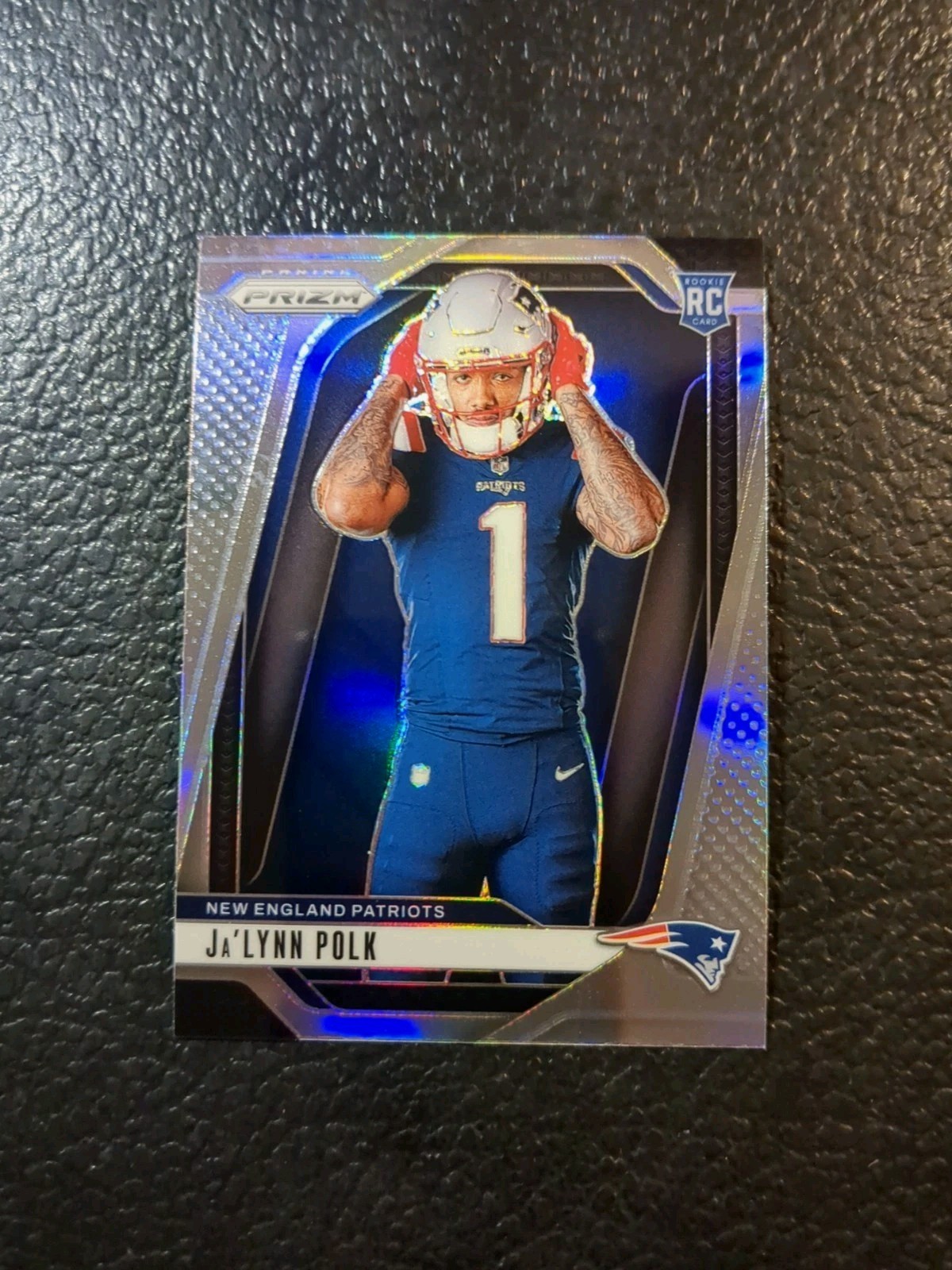 2024 Panini Prizm - Rookie Variations Ja'Lynn Polk #15 Silver Prizm (RC)